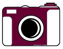 icone d'un appareil photo vintage